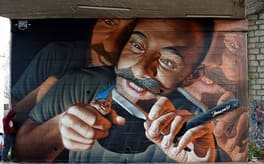 Mural_realistic_Athens_Greece_Insane51_barber_